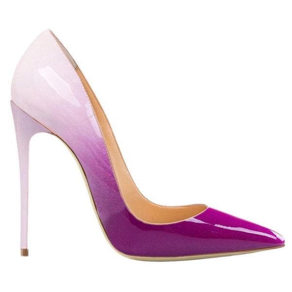 stiletto high heel women's fashion shoes pointed dress, Black