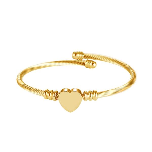 charm bracelets 5pcs open cuff bangles basic 12x12mm engravable heart bead bracelet stainless steel findings, Golden;silver
charm bracelets 5pcs open cuff bangles basic 12x12mm engravable heart bead bracelet stainless steel findings, Golden;silver