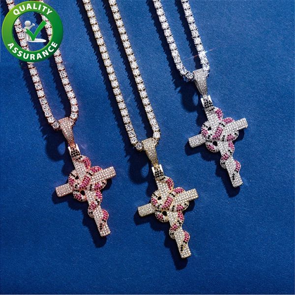 mens iced out hip hop chain pendants luxury designer necklace cross snake charm bling diamond tennis chains rapper hiphop accessories gold, Silver
mens iced out hip hop chain pendants luxury designer necklace cross snake charm bling diamond tennis chains rapper hiphop accessories gold, Silver