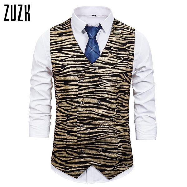 men suits formal waistcoat vest slim fit bronzing ink jet printed business suit gilets male chalequillo hombre for party wedding men's, Black;white
men suits formal waistcoat vest slim fit bronzing ink jet printed business suit gilets male chalequillo hombre for party wedding men's, Black;white