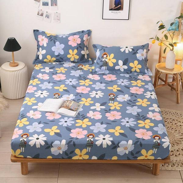 sheets & sets bonenjoy 1 pc fitted sheet 100% cotton drap housse flower style on an elastic band for mattress cover(no case)
sheets & sets bonenjoy 1 pc fitted sheet 100% cotton drap housse flower style on an elastic band for mattress cover(no case)