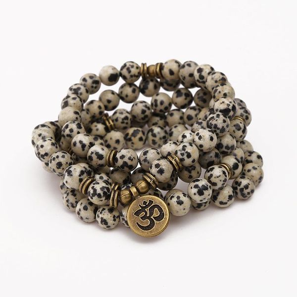 charm bracelets diy handmade spotted stone multi-layer winding bead bracelet men 108 mala necklace buddha om yoga lucky jewelry, Golden;silver
charm bracelets diy handmade spotted stone multi-layer winding bead bracelet men 108 mala necklace buddha om yoga lucky jewelry, Golden;silver