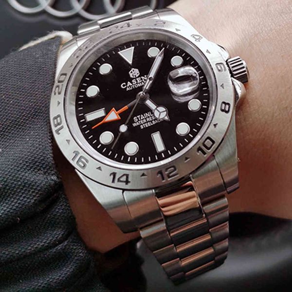 brand luxury sports watches men automatic mechanical 4m rvs 50m waterproof rubber, Slivery;brown
brand luxury sports watches men automatic mechanical 4m rvs 50m waterproof rubber, Slivery;brown