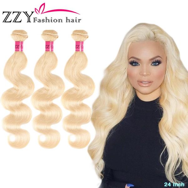 human hair bulks zzy fashion 613 blonde bundles 3pcs brazilian body wave weave non-remy extension, Black
human hair bulks zzy fashion 613 blonde bundles 3pcs brazilian body wave weave non-remy extension, Black