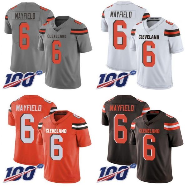 cleveland browns men #6 baker mayfield women youth 100th season vapor limited jersey, Black;red
cleveland browns men #6 baker mayfield women youth 100th season vapor limited jersey, Black;red