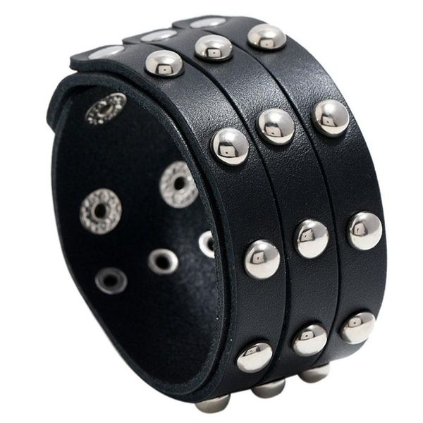 bangle brown black color wide leather handmade adjustable charm bracelets for women men punk jewelry
bangle brown black color wide leather handmade adjustable charm bracelets for women men punk jewelry