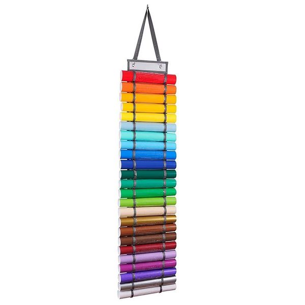 storage bags roll holder, organizer wall mount/over the door, craft with 24 compartments
storage bags roll holder, organizer wall mount/over the door, craft with 24 compartments