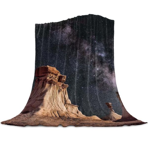 blankets desert landscape under the stars printed flannel throw blanket quilts keep warm sofa child home textiles family gift 
blankets desert landscape under the stars printed flannel throw blanket quilts keep warm sofa child home textiles family gift