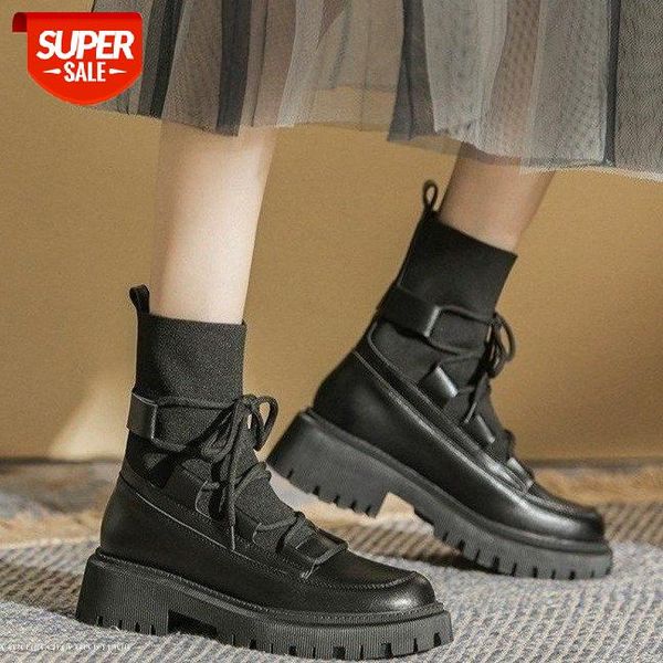 british thick soled martin boots thin women's breathable spring and autumn korean fashion single black socks #uz13
british thick soled martin boots thin women's breathable spring and autumn korean fashion single black socks #uz13