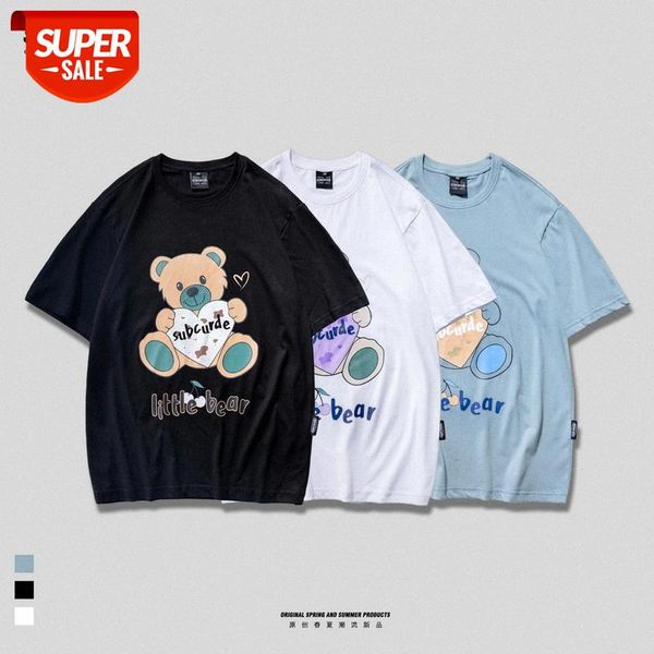 bear t-shirt for men and women short sleeve loose cotton student shirt xiaoqing #o60l, White;black
bear t-shirt for men and women short sleeve loose cotton student shirt xiaoqing #o60l, White;black