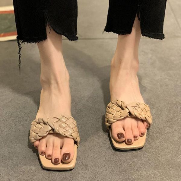 flat slippers women casual slipper fashion square toe leather flats sandals female slip on slides outdoor flip flops beach shoes, Black
flat slippers women casual slipper fashion square toe leather flats sandals female slip on slides outdoor flip flops beach shoes, Black