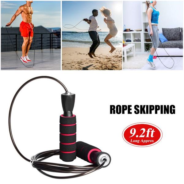 jump ropes 3m adjustable cable steel skipping rope rapid speed jumping gym fitness home exercise slim body adults children
jump ropes 3m adjustable cable steel skipping rope rapid speed jumping gym fitness home exercise slim body adults children