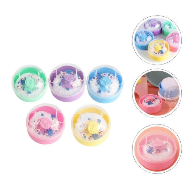 sponges, applicators & cotton 5pcs baby after-bath body powder case fluffy talcum puff random color
sponges, applicators & cotton 5pcs baby after-bath body powder case fluffy talcum puff random color