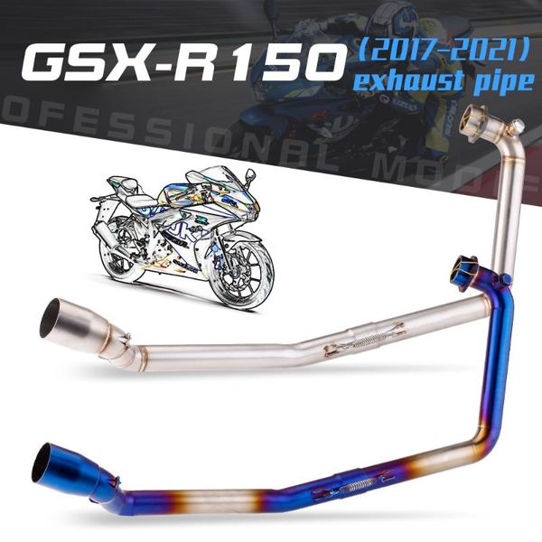 motorcycle exhaust system suitable for gsx-r150 stainless steel pipe non-destructive modification imitating carbon fiber tail section
motorcycle exhaust system suitable for gsx-r150 stainless steel pipe non-destructive modification imitating carbon fiber tail section