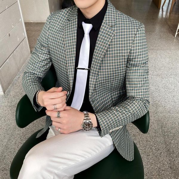 men's suits & blazers trendy brand british leisure suit men 's coat single wes, White;black
men's suits & blazers trendy brand british leisure suit men 's coat single wes, White;black