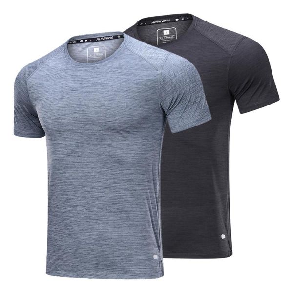 running jerseys men's quick dry shirt round neck fitness sport t-shirt bodybuilding gym clothes training short sleeve for men, Black;blue
running jerseys men's quick dry shirt round neck fitness sport t-shirt bodybuilding gym clothes training short sleeve for men, Black;blue