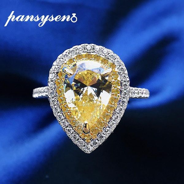 cluster rings pansysen 100% 925 sterling silver 7*10mm pear created moissanite citrine gemstone wedding engagement ring fine jewelry wholesa, Golden;silver
cluster rings pansysen 100% 925 sterling silver 7*10mm pear created moissanite citrine gemstone wedding engagement ring fine jewelry wholesa, Golden;silver
