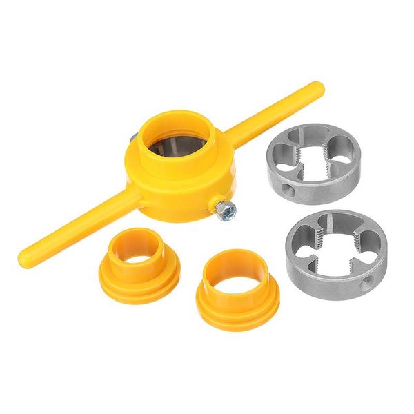 hand tools 6pcs/set npt die set pipe threader pvc thread maker tool sizes 1/2" 3/4" 1" for pumps pipes plastic
hand tools 6pcs/set npt die set pipe threader pvc thread maker tool sizes 1/2" 3/4" 1" for pumps pipes plastic