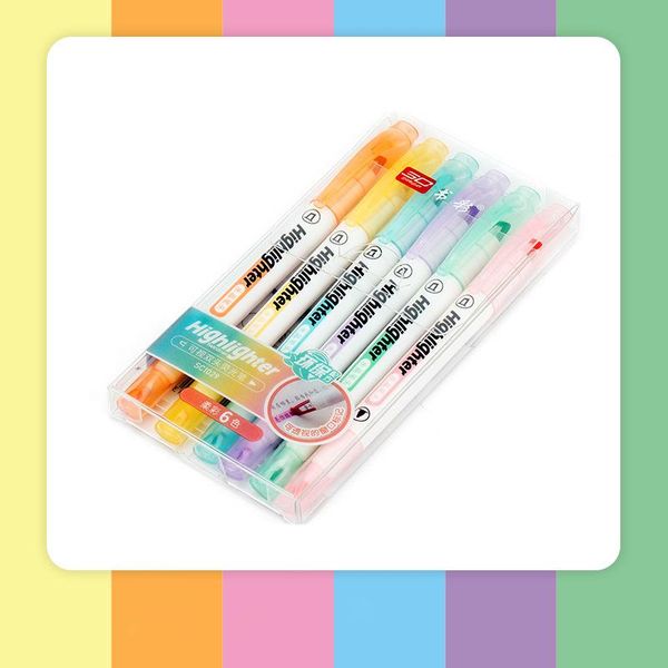 colors double head highlighter pen colorful highlighters art marker school&office stationery supply, Black;red
colors double head highlighter pen colorful highlighters art marker school&office stationery supply, Black;red