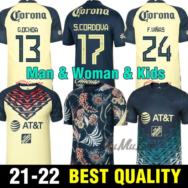 2021 2022 woman club america soccer jerseys f. viñas henry g. ochoa liga mx jersey rodriguez giovani 2122 américa football shirt man kdis ki, Black;yellow
2021 2022 woman club america soccer jerseys f. viñas henry g. ochoa liga mx jersey rodriguez giovani 2122 américa football shirt man kdis ki, Black;yellow