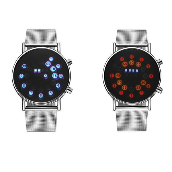 wristwatches latest ultra-thin led ball watch student korean version of men's personality trend fashion steel strap, Slivery;brown
wristwatches latest ultra-thin led ball watch student korean version of men's personality trend fashion steel strap, Slivery;brown