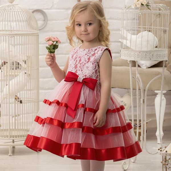 girl's dresses flower girls for wedding party sleeveless big bow princess dress kids wear, Red;yellow
girl's dresses flower girls for wedding party sleeveless big bow princess dress kids wear, Red;yellow