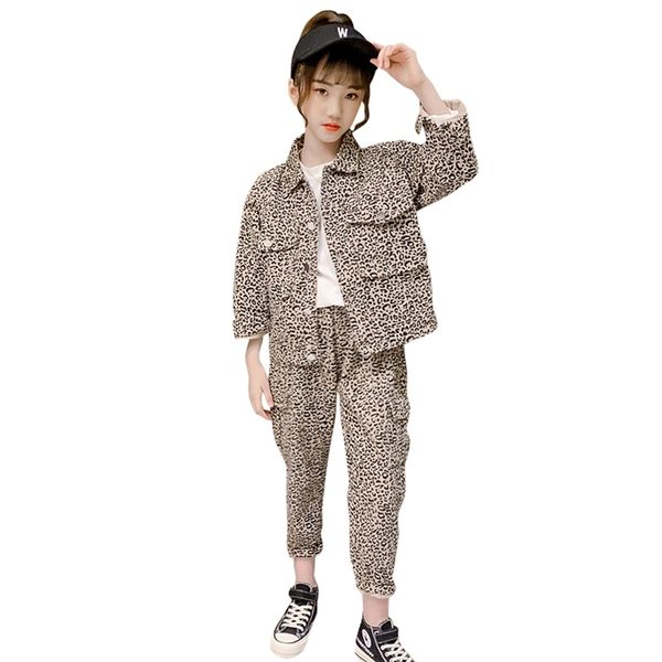 children clothes leopard for girls jacket + pants kids spring autumn children's tracksuit 6 8 10 12 14 210528, White
children clothes leopard for girls jacket + pants kids spring autumn children's tracksuit 6 8 10 12 14 210528, White