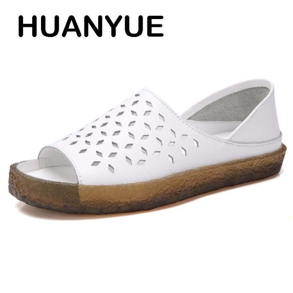 plus size women sandals leather casual summer woman shoes loafers breathable hollow flat zapatos mujer white slippers, Black
plus size women sandals leather casual summer woman shoes loafers breathable hollow flat zapatos mujer white slippers, Black