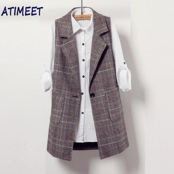 women's vests spring and autumn ladies mid-length plaid suit vest sleeveless jacket, Black;white
women's vests spring and autumn ladies mid-length plaid suit vest sleeveless jacket, Black;white