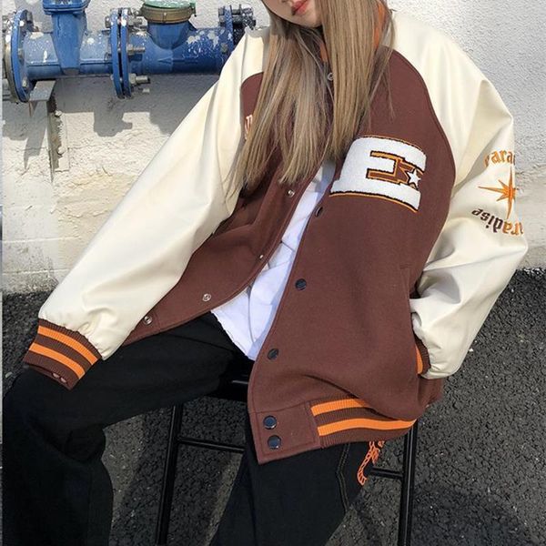 men's jackets oversize jacket harajuku outerwear women letter print baseball plus size loose casual streetwear bomber brown, Black;brown
men's jackets oversize jacket harajuku outerwear women letter print baseball plus size loose casual streetwear bomber brown, Black;brown