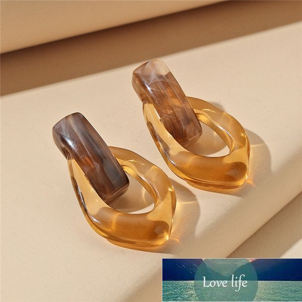 new autumn resin acrylic earrings for women brown transparent green exaggerated big geometric square earring party jewelry factory price exp, Silver
new autumn resin acrylic earrings for women brown transparent green exaggerated big geometric square earring party jewelry factory price exp, Silver