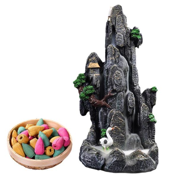 waterfall backflow incense burner living room watch smoke resin home decor ornaments buddhist base fragrance lamps
waterfall backflow incense burner living room watch smoke resin home decor ornaments buddhist base fragrance lamps