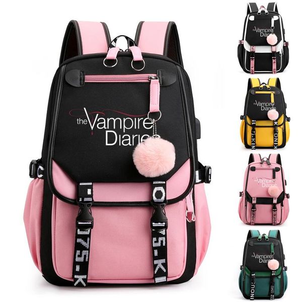 backpack the vampire diaries school bags teenager girls lapbackpacks casual outdoor women travel bag pack
backpack the vampire diaries school bags teenager girls lapbackpacks casual outdoor women travel bag pack