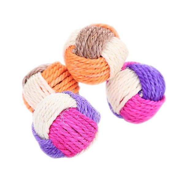 cat toys random color play chewing toy sisal straw pet rope weave ball teaser cats products for pets
cat toys random color play chewing toy sisal straw pet rope weave ball teaser cats products for pets