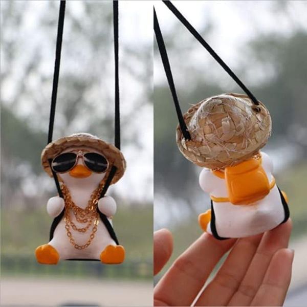 decorative objects & figurines car pendant swing duck cute rearview mirror decoration birthday gift auto decor
decorative objects & figurines car pendant swing duck cute rearview mirror decoration birthday gift auto decor