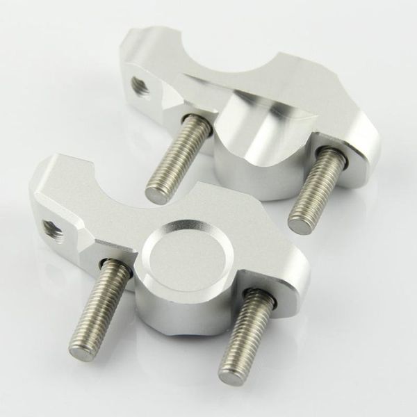 handlebars silvery handle bar clamp raised mounts for s1000r 2021 
handlebars silvery handle bar clamp raised mounts for s1000r 2021