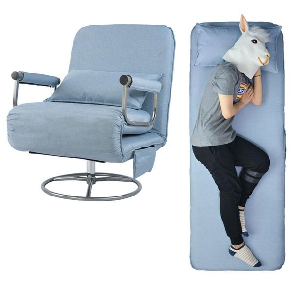 folding rotating lazy couch bed reclining computer swivel chair office break camp furniture
folding rotating lazy couch bed reclining computer swivel chair office break camp furniture