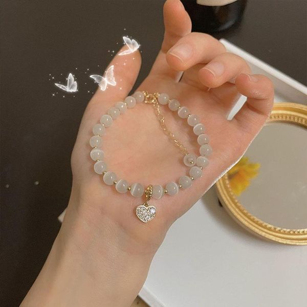 beaded, strands beaded bracelet ladies, love opal niche, light luxury and simple design, high-grade texture, bracelets, exquisite trinketsbe, Black
beaded, strands beaded bracelet ladies, love opal niche, light luxury and simple design, high-grade texture, bracelets, exquisite trinketsbe, Black