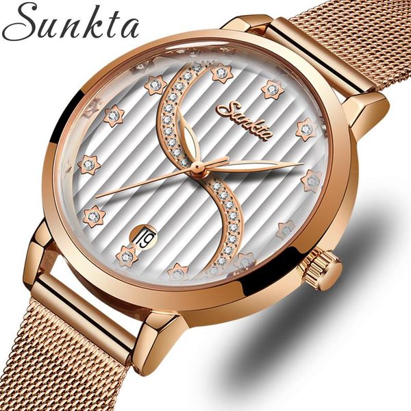 wristwatches 2021 women watches fashion stainless steel rose gold mesh unique simple casual quartz waterproof clock, Slivery;brown
wristwatches 2021 women watches fashion stainless steel rose gold mesh unique simple casual quartz waterproof clock, Slivery;brown