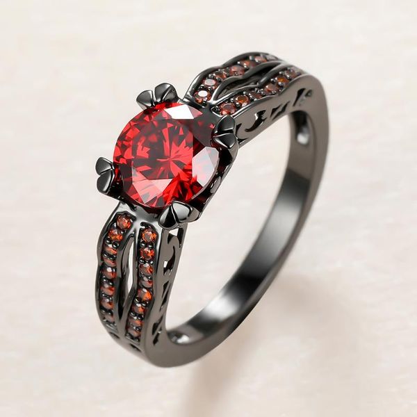 simple female red crystal stone ring charm 14kt black gold wedding rings for women dainty bride round zircon engagement, Slivery;golden
simple female red crystal stone ring charm 14kt black gold wedding rings for women dainty bride round zircon engagement, Slivery;golden
