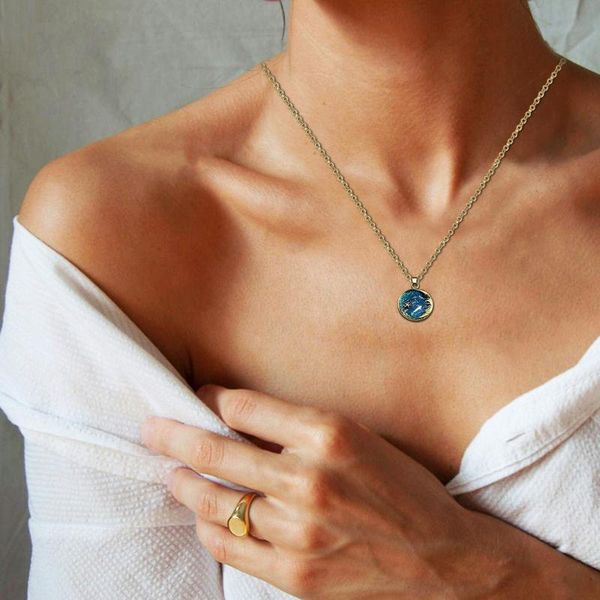 pendant necklaces kpop acrylic blue planet for women clavicle chain girl sweet student jewelry accessories gift colar feminino, Silver
pendant necklaces kpop acrylic blue planet for women clavicle chain girl sweet student jewelry accessories gift colar feminino, Silver