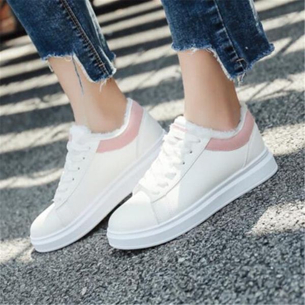 boots 2021 women ankle fashion platform flats casual woman lace up sneaker plush warm snow female winter vulcanized shoes, Black
boots 2021 women ankle fashion platform flats casual woman lace up sneaker plush warm snow female winter vulcanized shoes, Black
