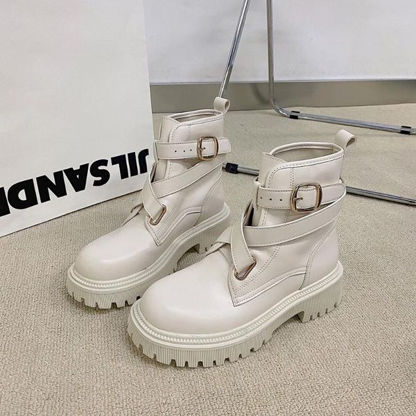 boots 2021 winter thick-soled short female korean version trend all-match breathable high-shoes, Black
boots 2021 winter thick-soled short female korean version trend all-match breathable high-shoes, Black