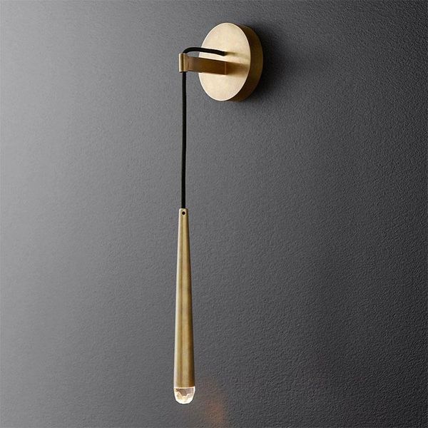 nordic minimalist gold metal led wall lamp for bedroom bedside retro brass el cafe clothes shop aisle light
nordic minimalist gold metal led wall lamp for bedroom bedside retro brass el cafe clothes shop aisle light