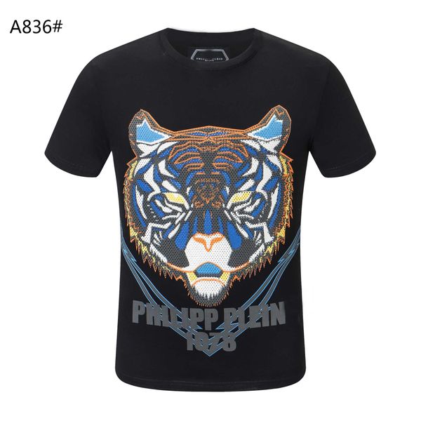 2022 fw phillip plain men pp designer skull diamond t shirt short sleeve brand spring and summer high o-neck quality skulls tshirts tees 319, White;black
2022 fw phillip plain men pp designer skull diamond t shirt short sleeve brand spring and summer high o-neck quality skulls tshirts tees 319, White;black