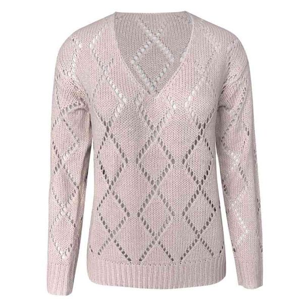 women's pullovers knitted sweaters autumn and winter v-neck casual diamond-shaped hollow sweater for women jumper vintage 210517, White;black
women's pullovers knitted sweaters autumn and winter v-neck casual diamond-shaped hollow sweater for women jumper vintage 210517, White;black