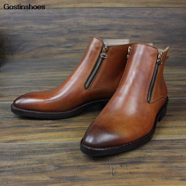 boots british style 2021 leather sole ozhouzhan short men genuine single ankle custom-made, Black
boots british style 2021 leather sole ozhouzhan short men genuine single ankle custom-made, Black