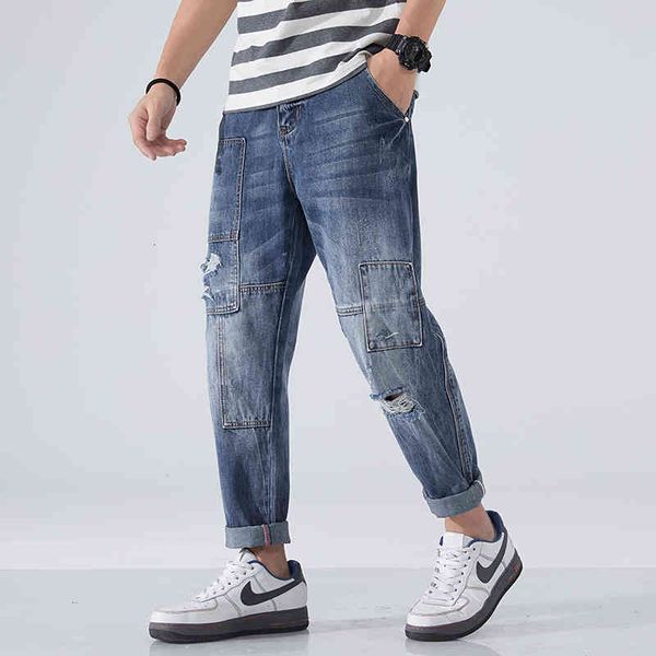 jeans 2021 summer blue ripped men jogger pants fashion straight destroyed baggy jeans denim trousers
jeans 2021 summer blue ripped men jogger pants fashion straight destroyed baggy jeans denim trousers
