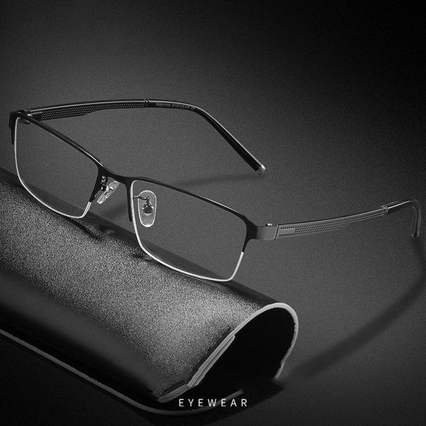 fashion sunglasses frames simple metal frame glasses half rim men business style nearsighted spectacles arrival selling, Black
fashion sunglasses frames simple metal frame glasses half rim men business style nearsighted spectacles arrival selling, Black