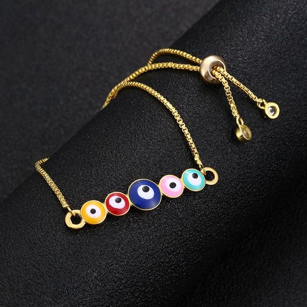 charm bracelets summer long variety of colors evil eye bracelet men and women chain jewelry affordable, Golden;silver
charm bracelets summer long variety of colors evil eye bracelet men and women chain jewelry affordable, Golden;silver